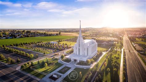 Rexburg Idaho Temple Alan Fullmer