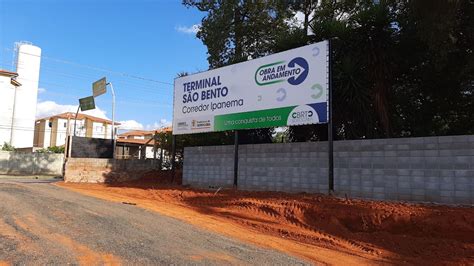 Obras De Constru O Do Terminal S O Bento Come Am Em Sorocaba Brt