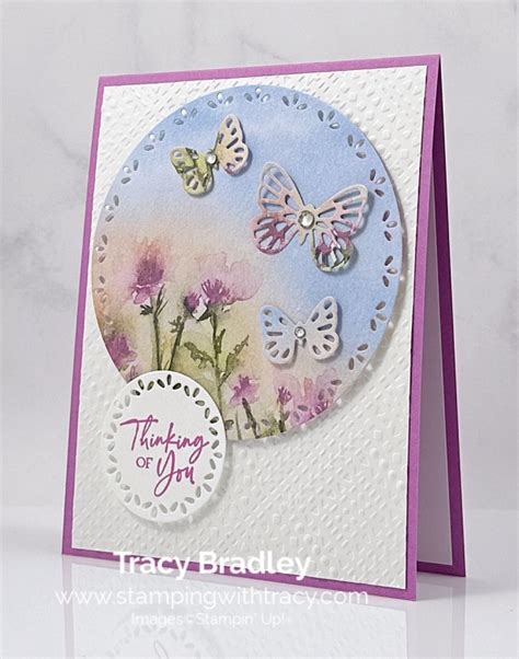 Stampin Up Sketched Butterflies Bundle Stamping With Tracy