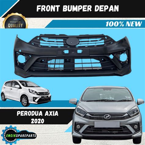 Fastlink Perodua Axia 2020 G Spec Front Bumper Depan 100 Original