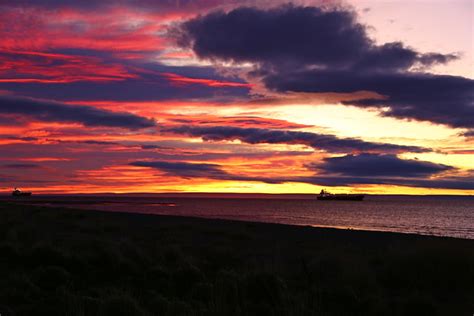 Sunrise On The Strait Of Magellan This Is How Our Morning Flickr