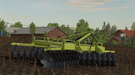 LIZARD 32 DISC HARROWS V1 0 FS19 Mod FS19 Net