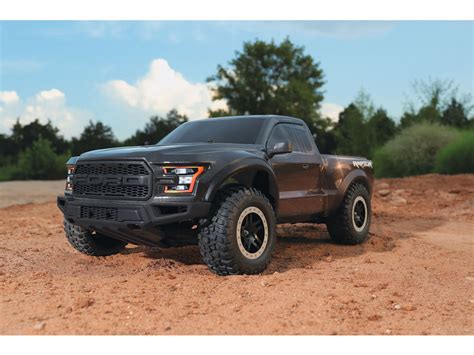 110 Traxxas Ford F 150 Svt Raptor 2017 Rtr červená