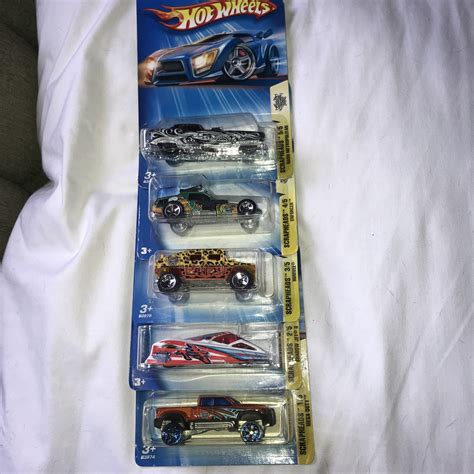 Hot Wheels 2004 Scrapheads Complete Set Of 5 EBay