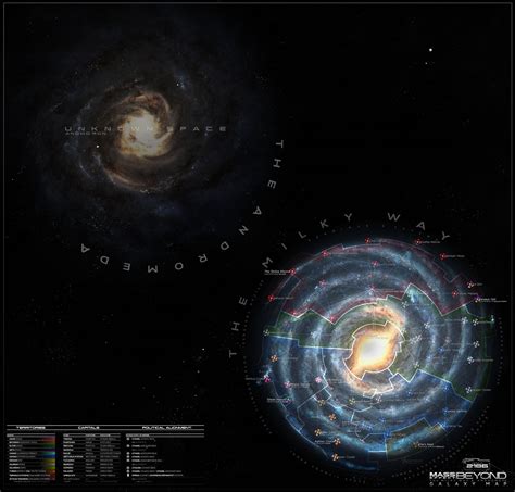 Mass Effect Galaxy Map (2186 CE) by Huston101 on DeviantArt