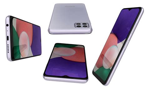 3d Samsung Galaxy A22 5g Violet Turbosquid 1751776