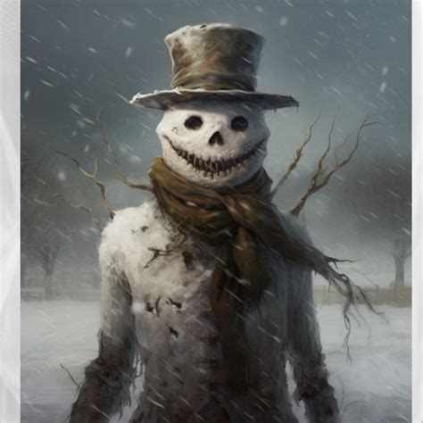 Scary Snowman Clipart, 13 Abominable Snowman, Victorian Snowman ...