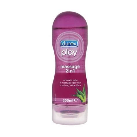 Jual Durex Play Massage 2in1 Lubricant Gel Pelumas Lube Aloe Vera 200ml