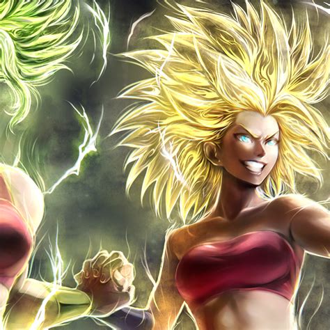 2048x2048 Caulifla Kale Dragon Ball Super Girls Ipad Air Hd 4k