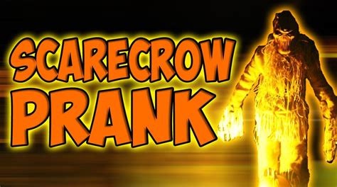 Scarecrow Prank - YouTube