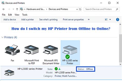 My Hp Printer Is Offline How To Get Back Online