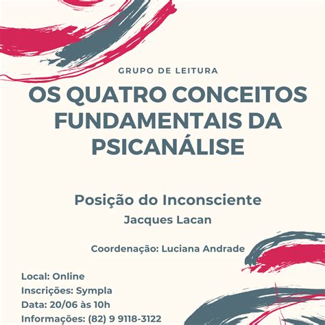 Os Quatro Conceitos Fundamentais Da Psican Lise Sympla