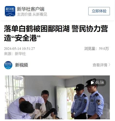 新华社、央视新闻报道！九江警民协手救援 谢谢你的暖！ 澎湃号·政务 澎湃新闻 The Paper