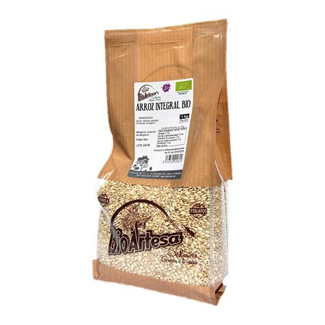 Arroz Redondo Integral Bio 1kg BioArtesa Web Oficial