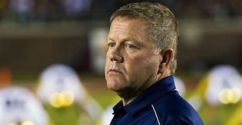 Brian Kelly Sent Late Night Breakup Text To Notre Dame Players Saying