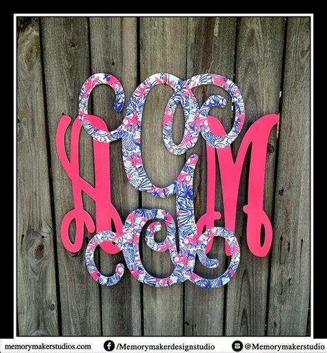 Wall Monogram Large wall letters dorm monogram she sells | Etsy