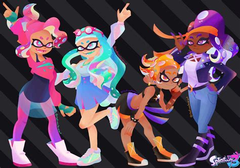 Splatoon 3 Idols by abilitayy on DeviantArt