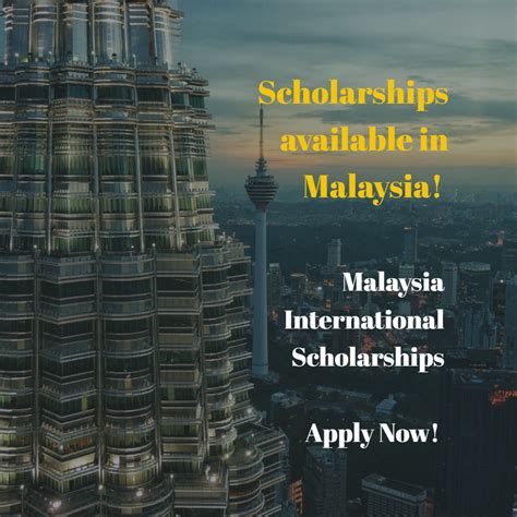 Malaysia International Scholarships - International Scholarships