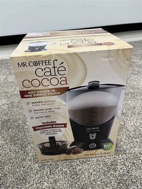 Mr Coffee Cocomotion Oz Automatic Hot Chocolate Maker Bvmc Hc New