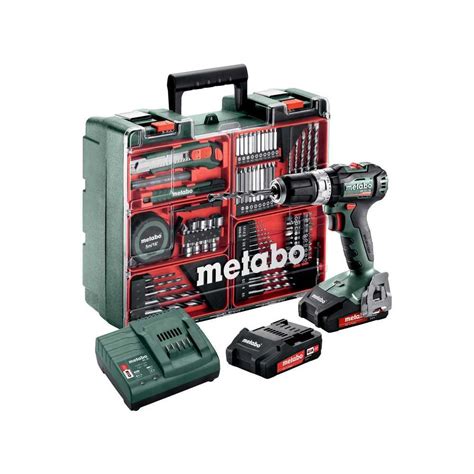 Metabo Sb L Bl Slagboremaskine V Med X Ah Batteri Og Lader