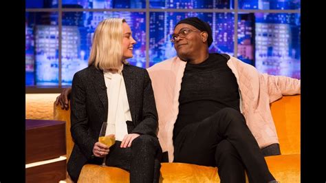 Brie Larson And Samuel L Jackson At The Jonathan Ross Show Youtube