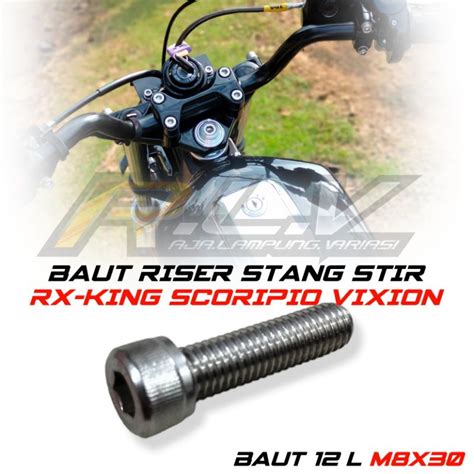 Jual Baut L Pnp Baut Kleman Riser Stang Rx King Buat Capitan