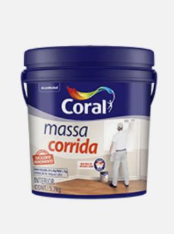 Massa Corrida Kg L Coral Tindiba Materiais De Constru O