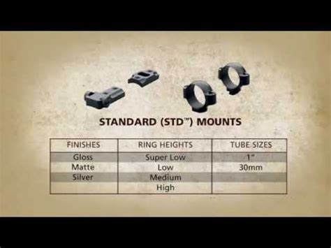 Leupold STD Two-Piece Base 52319