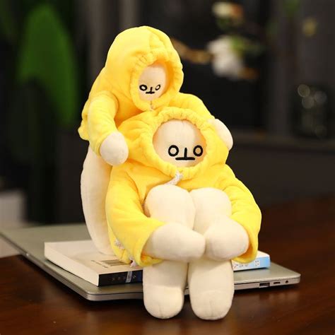 Moody Banana Man Plush | Banana man, Plush dolls, Funny christmas gifts