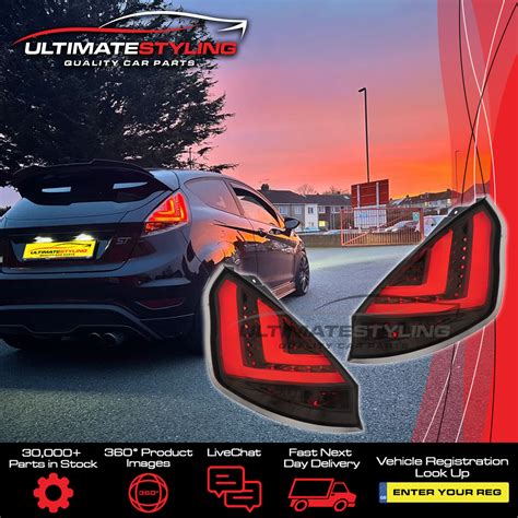 Ford Fiesta Performance Rear Tail Lights Led Light Bar Style