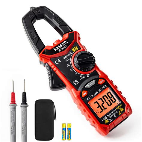 Kaiweets Ht A Clamp Meter Multimeter Trms Counts Auto Ranging