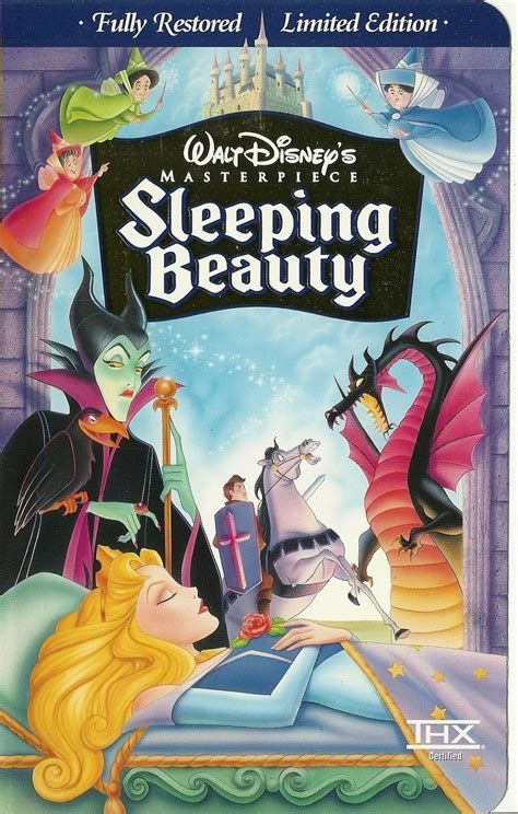 Sleeping Beauty Vhs Disney Animated Limited Edition Vhs Tapes