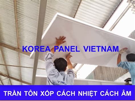 Hướng Dẫn Thi Công Panel Cách Nhiệt Panel Vách Trần Hướng Dẫn Thi