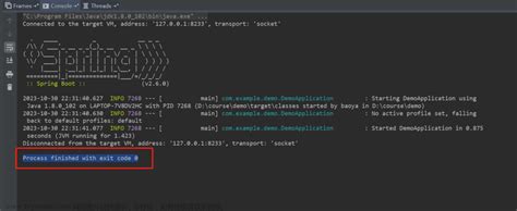 Spring Bootprocess Finished With Exit Code Toy