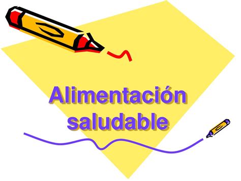 PPT Alimentación saludable PowerPoint Presentation free download