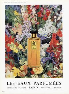 Lanvin Perfumes P Original Adverts And Images