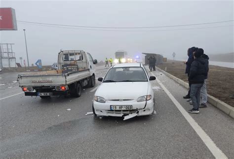 Amasya Merzifon Da Ara L Trafik Kazas Nda Ki I Yaraland Son Dakika