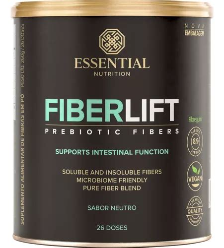 Suplemento En Polvo Essential Nutrition Tradicional Fiberlift