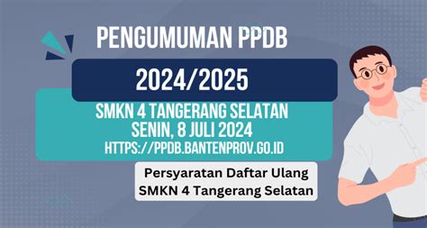 Pengumuman Ppdb Smk Negeri Tangerang Selatan