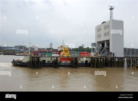 Ferry terminal at Woolwich in London, England Stock Photo - Alamy