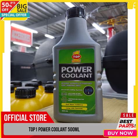 Top Power Coolant Ml Long Life Formula Ready To Use Shopee