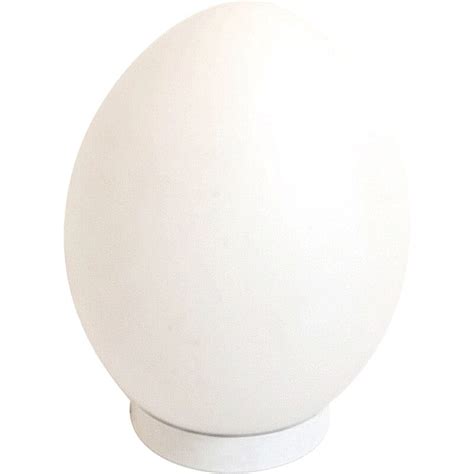 Lampe Oeuf Vintage En Opaline Blanche