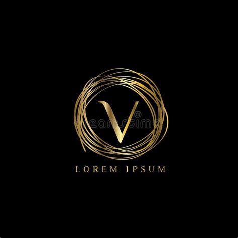 Luxury Logo Letter V Vector Logo Template Sign Symbol Icon Vector