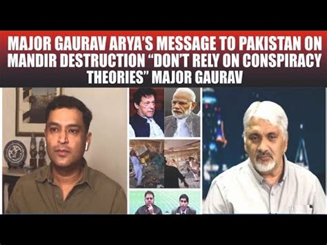 Major Gaurav Arya On Pakistan Latest Gaurav Arya Discuss Indo Pak