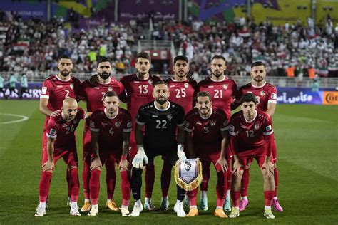 ＜アジア杯決勝t1回戦 イラン・シリア＞先発出場したシリア代表イレブン（ap） ― スポニチ Sponichi Annex サッカー