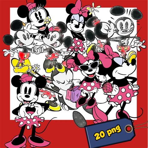 Kit Digital Mickey E Minnie Elo7 Produtos Especiais