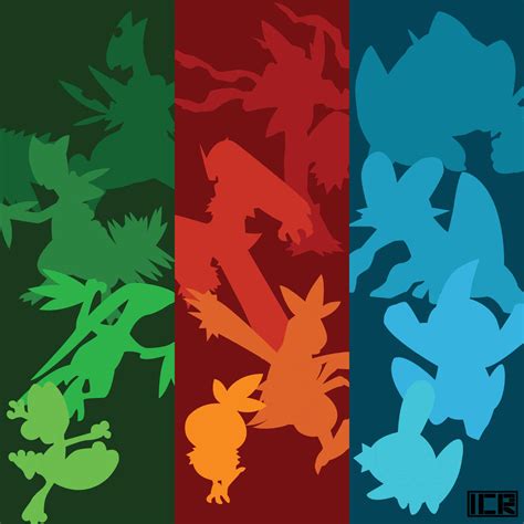 Hoenn Starters by ICR-427 on DeviantArt