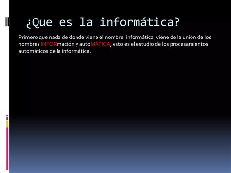 Fundamentos De La Informatica Ppt Ppt