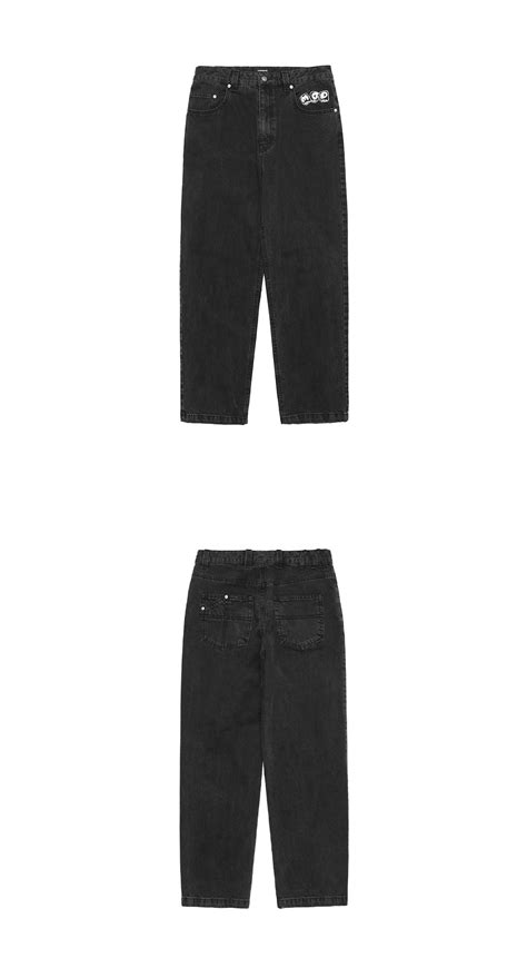 마하그리드 MAHAGRID LOOSE FIT DENIM PANT BLACK MG2CSMD110A 98 100 무신사 스토어