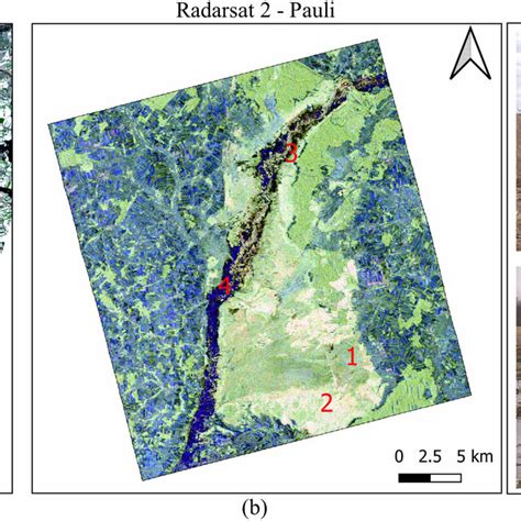 A True Color Landsat 8 Image Of The Study Area Acquired On 2nd April